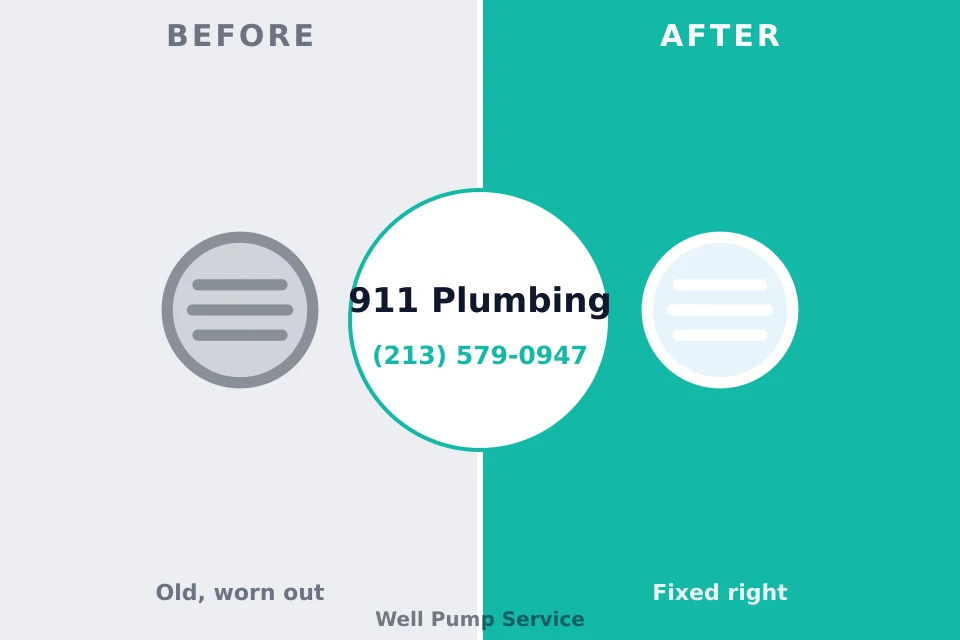 Before and after: plumbing repair Louisville, TN